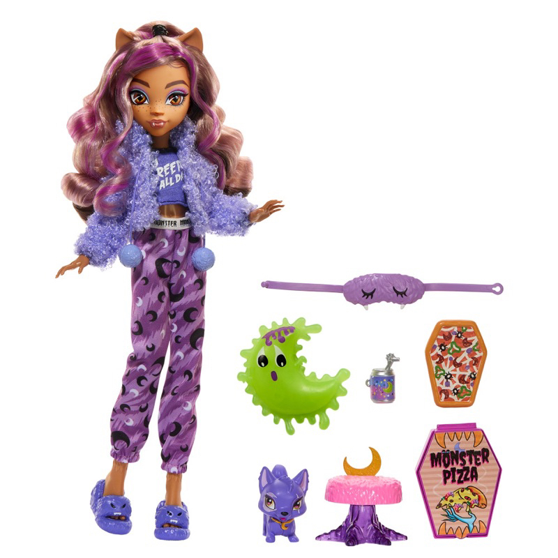 monster-high-creepover-party-clawdeen-wolf-มอนสเตอร์ไฮ-รุ่นครีพโอเวอร์ปาร์ตี้-คลอดีน-วูล์ฟ
