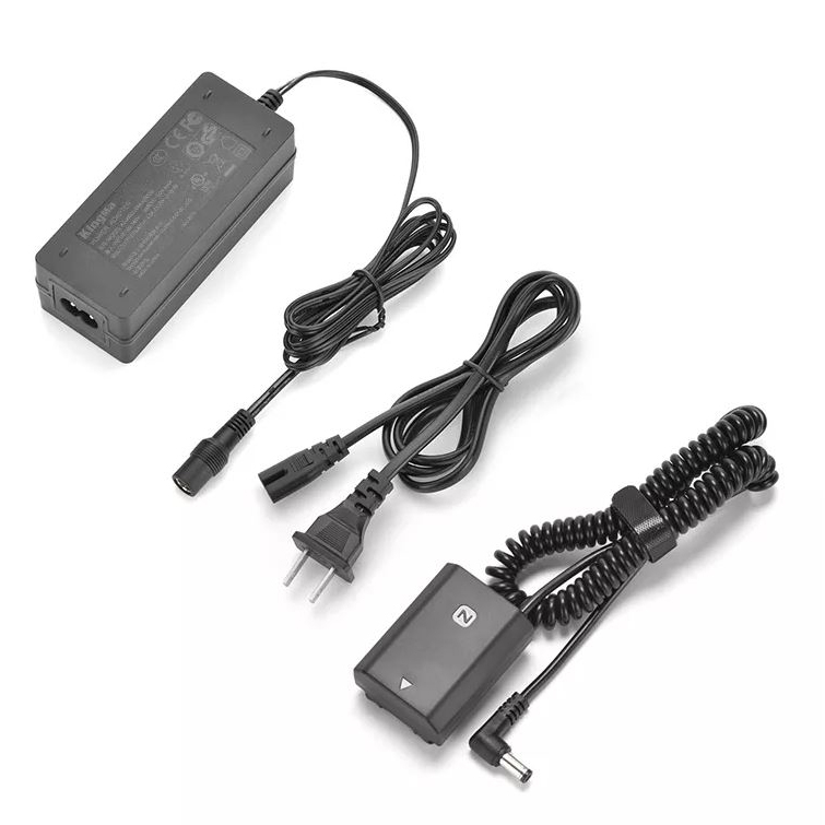 Kingma NPFZ100 FZ100 dummy battery kit with AC power supply adapter