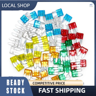 60pcs Mini Blade Fuses Auto Car Truck Assortment Fuse Kit 5A 10A 15A 20A 25A 30A