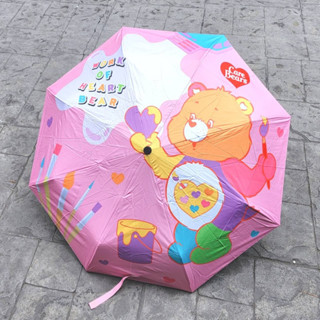 ☔️ สินค้าพร้อมส่ง กทม. ร่มออโต้ care bears กัน UV