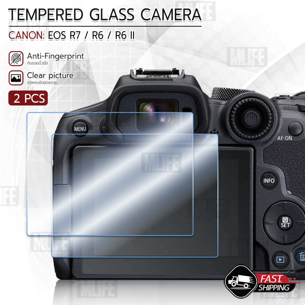 กระจก-canon-รุ่น-eos-r7-eos-r6-ii-eos-r6-กระจกกันรอย-ฟิล์มกันรอย-กระจกนิรภัย-ฟิล์มกระจก-กล้อง-เคส-tempered-glass