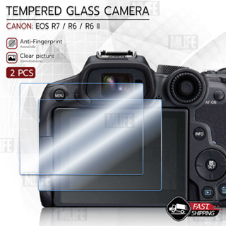 กระจก Canon รุ่น EOS R7 / EOS R6 II / EOS R6 กระจกกันรอย ฟิล์มกันรอย กระจกนิรภัย ฟิล์มกระจก กล้อง เคส - Tempered Glass