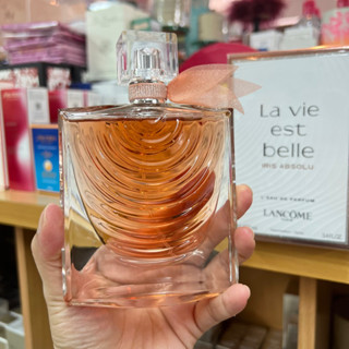 (📍สินค้าเคาเตอร์แท้ 💯%) กลิ่นใหม่ล่าสุด หอมเกินต้าน เข้มข้นให้สุด LANCOME LA VIE EST BELLE IRIS ABSOLU