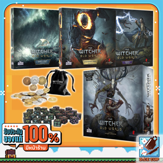 [ของแท้] The Witcher: Old World Deluxe / Standard / Mages / Legendary Hunt / Skellige / Metal coin Board Game