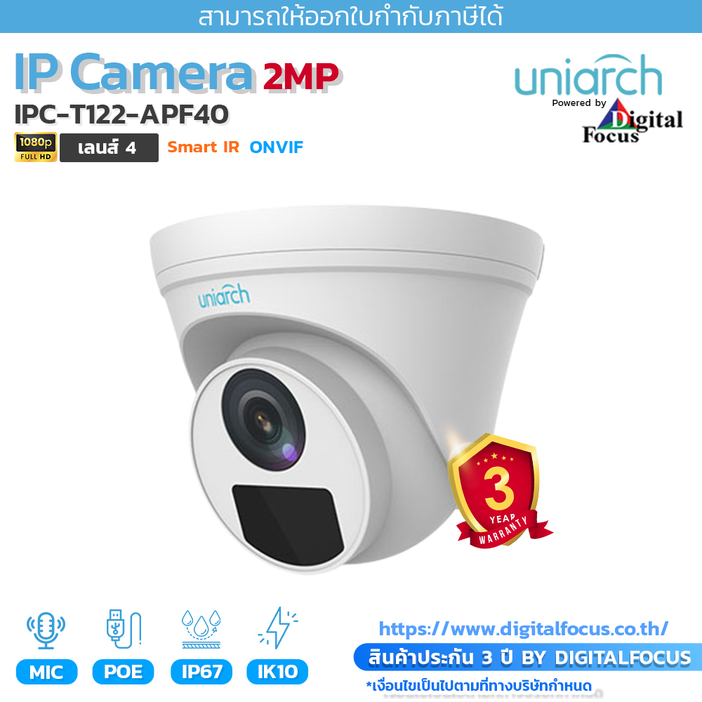 ชุดกล้อง-cctv-hdd-1tb-uniarch-กล้องวงจรปิด-ip-camera-2mp-ชุด-set-4ch-ประกันศูนย์-3-ปี