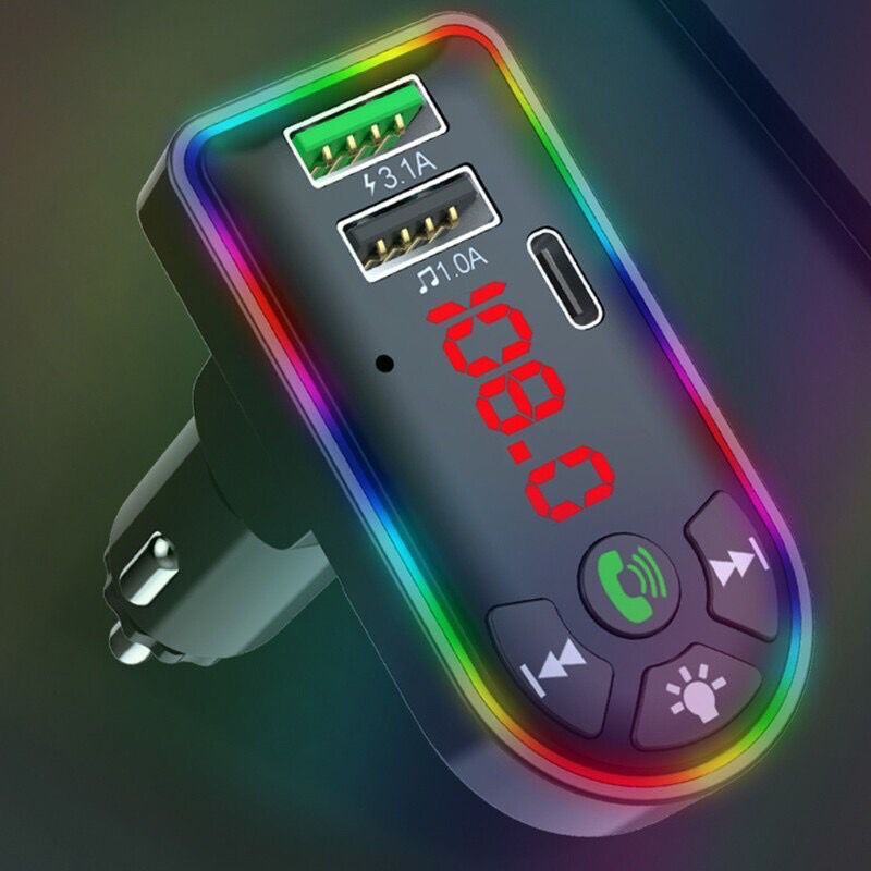 บลูทูลรถยนต์ Car F7 บลูทูธ mp3 Player bluetooth เครื่องเล่น mp3 Shopee Thailand