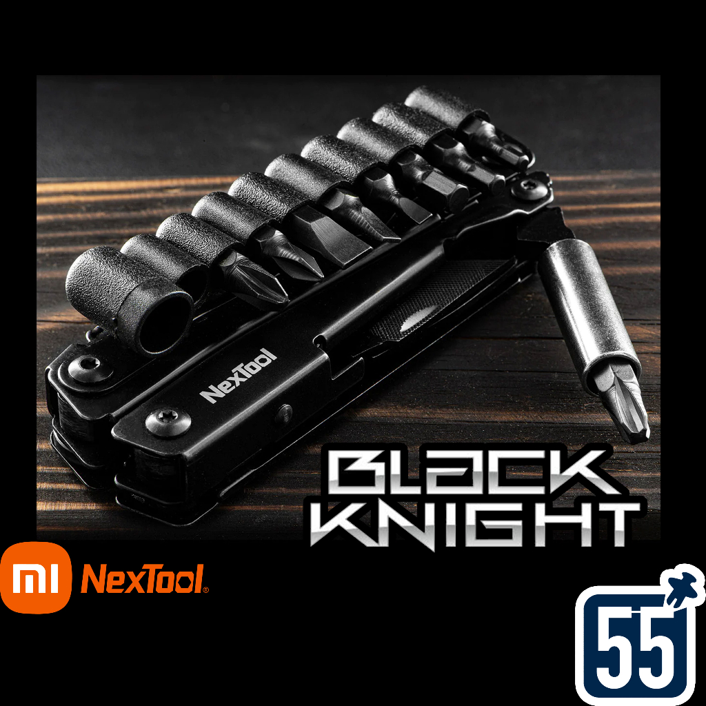 รุ่นใหม่ล่าสุด-หัวต่อbitเป็นไขควง-multitool-ที่เบาที่สุด-nextool-black-knight-เน็กซ์ทูล-แบล็คไนท์-อัศวินรัตติกาล