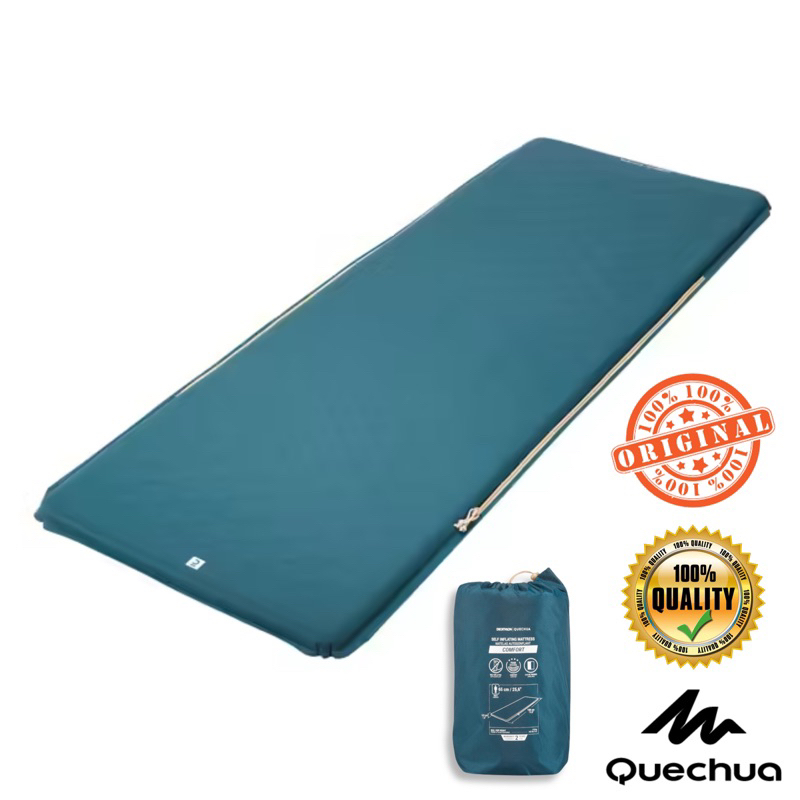 ที่นอนพองลมอัตโนมัติสำหรับตั้งแคมป์ รุ่น ARPENAZ COMFORT 65 สำหรับ 1 คน