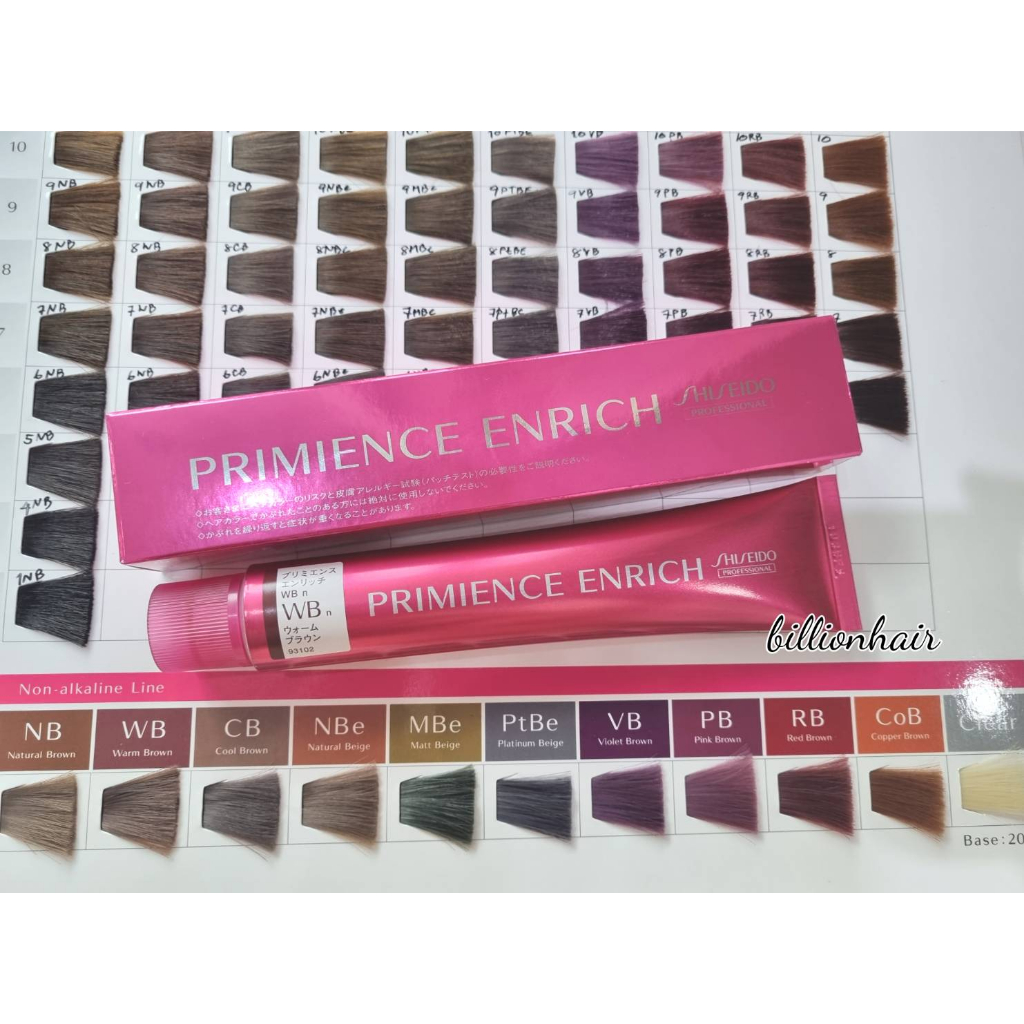 shiseido-premience-enrich-non-ammonia-hair-color-cream80g-สีเคลือบปราศจากแอมโมเนีย-เติมให้สีสวยเด่นชัด-พร้อมตัวผสมสี