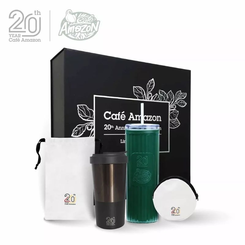 cafe-amezon-20-th-ชุดของขวัญครบ-20-ปี-คาเฟ่อเมซอน-มี-1-ชุดกดสั่งได้เลย