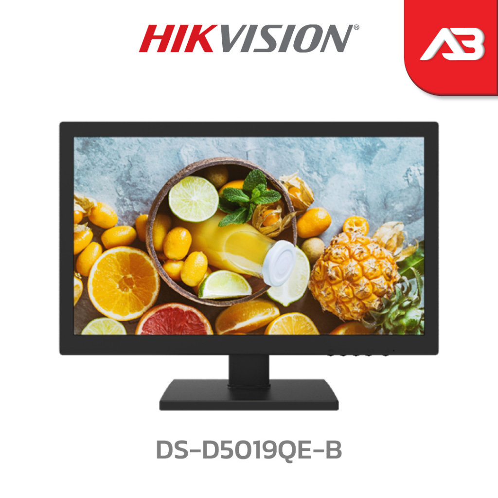 hikvision-จอมอนิเตอร์-18-5-นิ้ว-hd-1366-x-768-รุ่น-ds-d5019qe-b