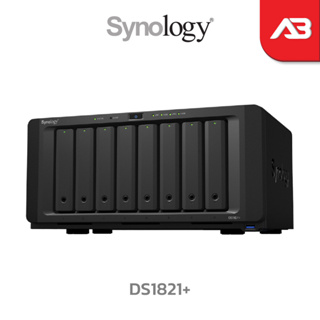 Synology NAS 8-bay DiskStation รุ่น DS1821+ (ไม่รวมฮาร์ดดิส)