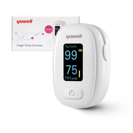 Yuwell เครื่องวัดออกซิเจนปลายนิ้ว รุ่น YX310 (21501) | Shopee Thailand