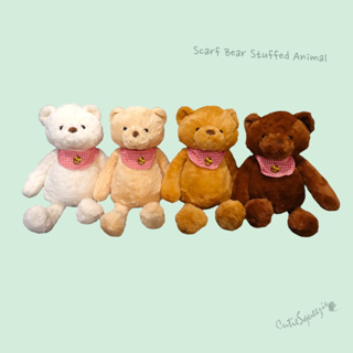 ตุ๊กตาหมี ผ้าพันคอ ไซร์ L  Scarf Bear  Stuffed Animal