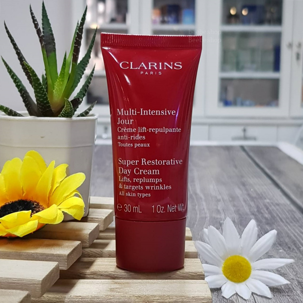 ราคาต่อ-1ชิ้น-clarins-super-restorative-day-cream-night-cream-15ml-30ml-ครีมบำรุงกลางวัน-และ-กลางคืน