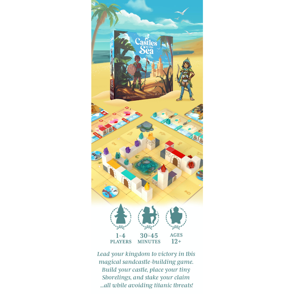 ของแท้-castles-by-the-sea-deluxe-kickstarter-edition-game-token-riptide-expansion-board-game