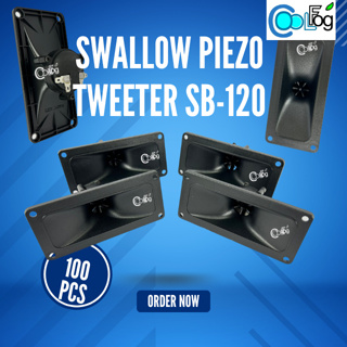 Swallow Piezo Tweeter SB-120 (100PCS) ขายยกกล่อง ลำโพงเสียงใสธรรมชาติ