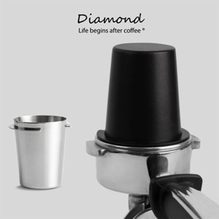 ❤ Diamond Coffee ถ้วยโดสกาแฟ 51/58mm ถ้วยโดสกาแฟ สแตนเลส 304 รองผงกาแฟ จากเรื่องบด สำหรับด้ามชง