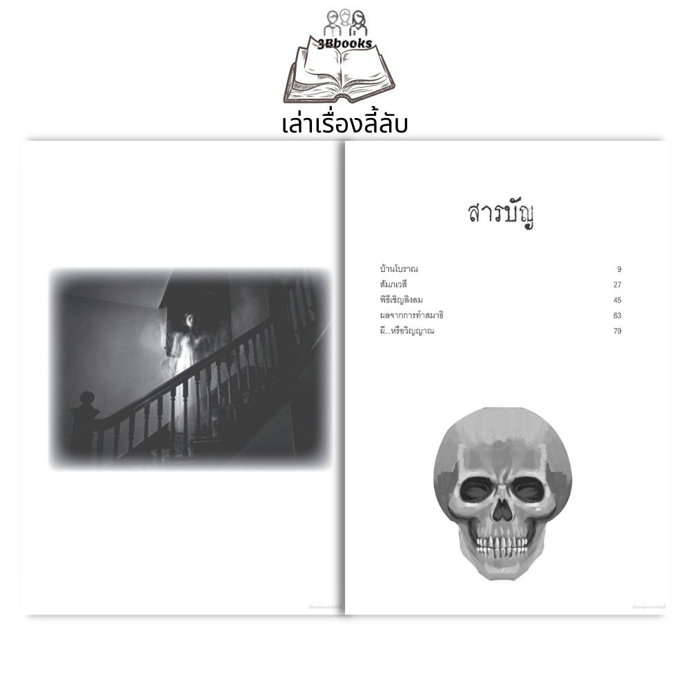 หนังสือ-เล่าเรื่องลี้ลับ-เรื่องสั้น-นิยายลึกลับ-เขย่าขวัญ