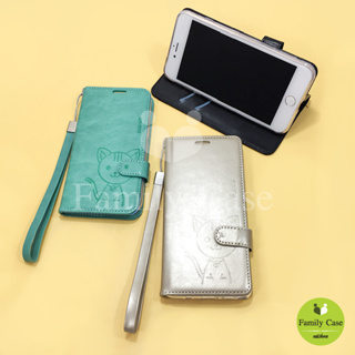 /A02/A02Core/A02s/A03/A03s/A6+เคสหนังเปิด-ปิดโดมิแคท มีฝาปิดหน้าจอกันรอยและกันกระแทกได้อย่างดี แถมฟรีสายคล้