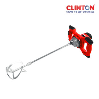 เครื่องผสมปูนซีเมนต์ CLINTON 1200 วัตต์ Electric cement mixer รุ่น FER-MX1200W เครื่องปั่นปูน เครื่องปั่นสี ผสมสี