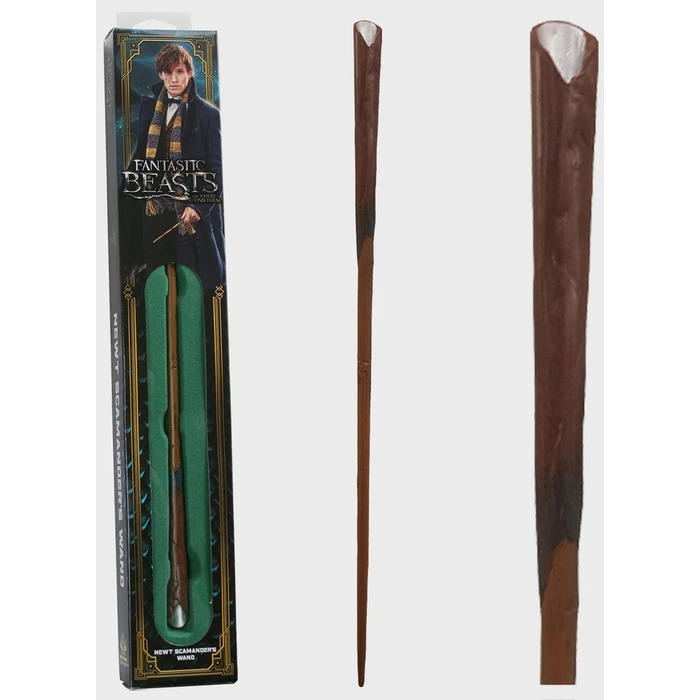 Noble Fantastic Beasts Newt Scamander Wand With Character Box 