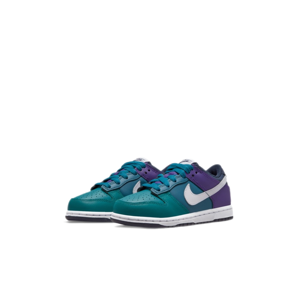 ลูกคนกลาง-nike-dunk-low-retro-low-top-sneakers-สีน้ำเงินม่วง