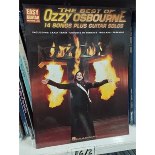 THE BEST OF OZZY OSBOURNE - EASY GUITAR WITH TAB (HAL)073999509113