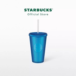 starbucks Crystal blue bling cold cup16oz.