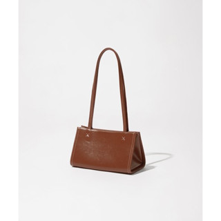 Stand Oil Oblong Bag Tiny - 오블롱백 티니 (Brown, Stitch Cream, Demin Blue, Carrot, Stitch Cream)