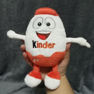 ตุ๊กตา​ mascot ขนม​ Kinder ขนาด​ 7.5 นิ้ว​ ป้ายชัด