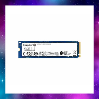 500 GB SSD (เอสเอสดี) KINGSTON NV2 - PCIe 4/NVMe M.2 2280 (SNV2S/500G) ประกัน5/2569