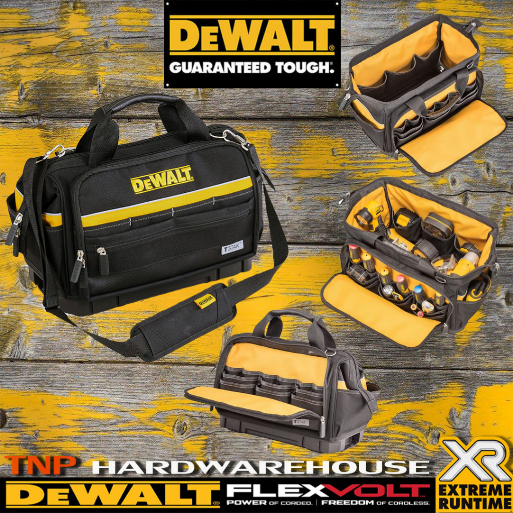 DEWALT กระเป๋าผ้า TSTAK ซิปหูหิ้ว รุ่น DWST82991-1 | Shopee Thailand