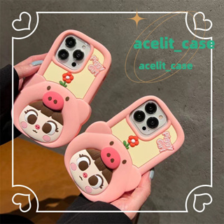 ❤️ส่งของขวัญ❤️ เคสไอโฟน 11 12 13 14 Pro Max ความนิยม ความคิดสร้างสรรค์ สาวน่ารักหัวใจ Case for iPhone สไตล์วรรณศิลป์