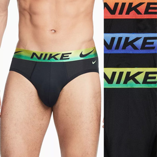 กางเกงในชาย Nike Dri-Fit Essential Micro Hip Brief KE1155 - Size (M) - Black/Gradient