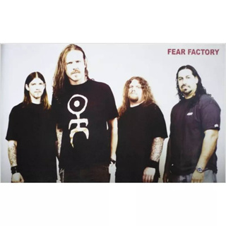 โปสเตอร์ Fear Factory เฟียร์ แฟ็คทอรี่ วง ดนตรี รูป ภาพ ติดผนัง สวยๆ ภาพติดผนัง poster 34.5x23.5นิ้ว(88x60ซม.โดยประมาณ)