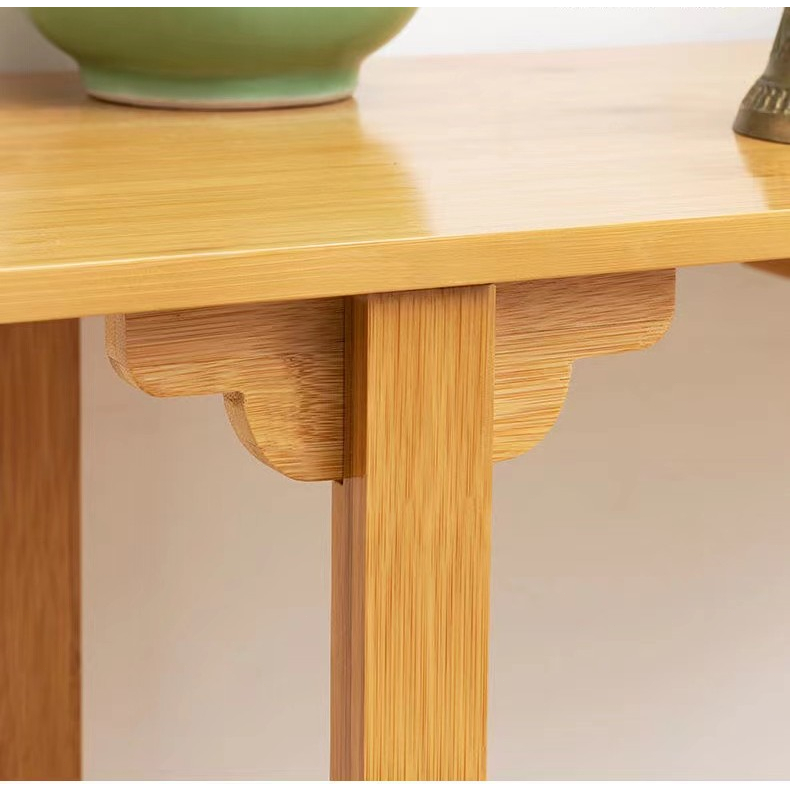 โต๊ะธูปไม้เนื้อแข็ง-โต๊ะบูชาจีน-โต๊ะเก็บของเรียบง่ายทันสมัย