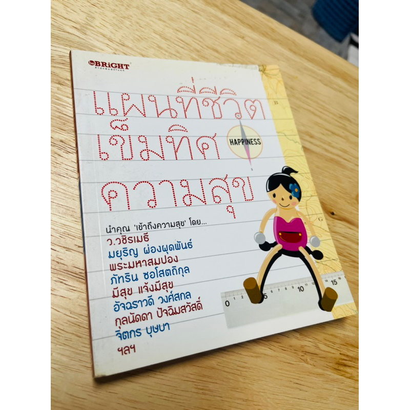 หนังสือ-แผนที่ชีวิต-เข็มทิศ-ความสุข