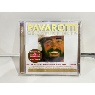 2 CD MUSIC ซีดีเพลงสากล     PAVAROTTI GREATEST HITS   (A16C12)