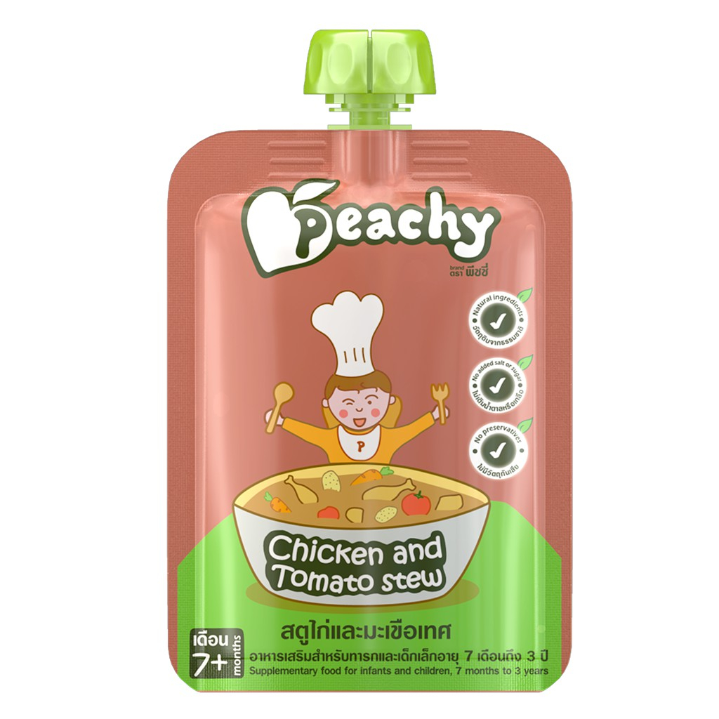peachy-สตู-ไก่และมะเขือเทศ