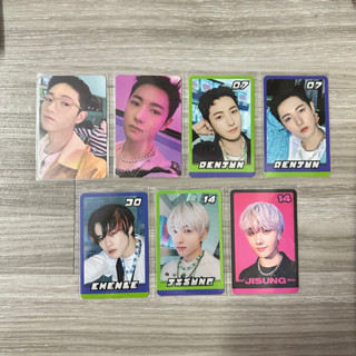 การ์ด NCT DREAM glitch mode trading card อินจุน เหรินจวิ้น เฉินเล่อ จีซอง