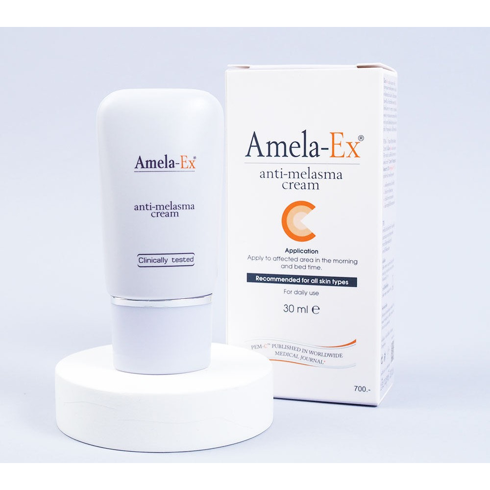 amela-ex-anti-melasma-cream-30ml-ครีมทาฝ้า-อเมล่า-เอ็กซ์-ครีม-30มล