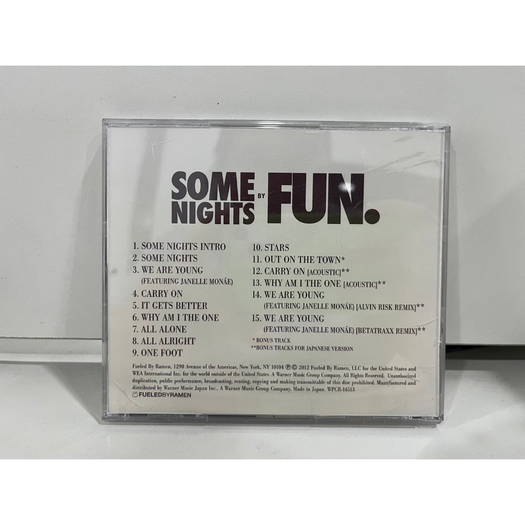 1-cd-music-ซีดีเพลงสากล-fun-some-nights-wpcr-14513-a16e59