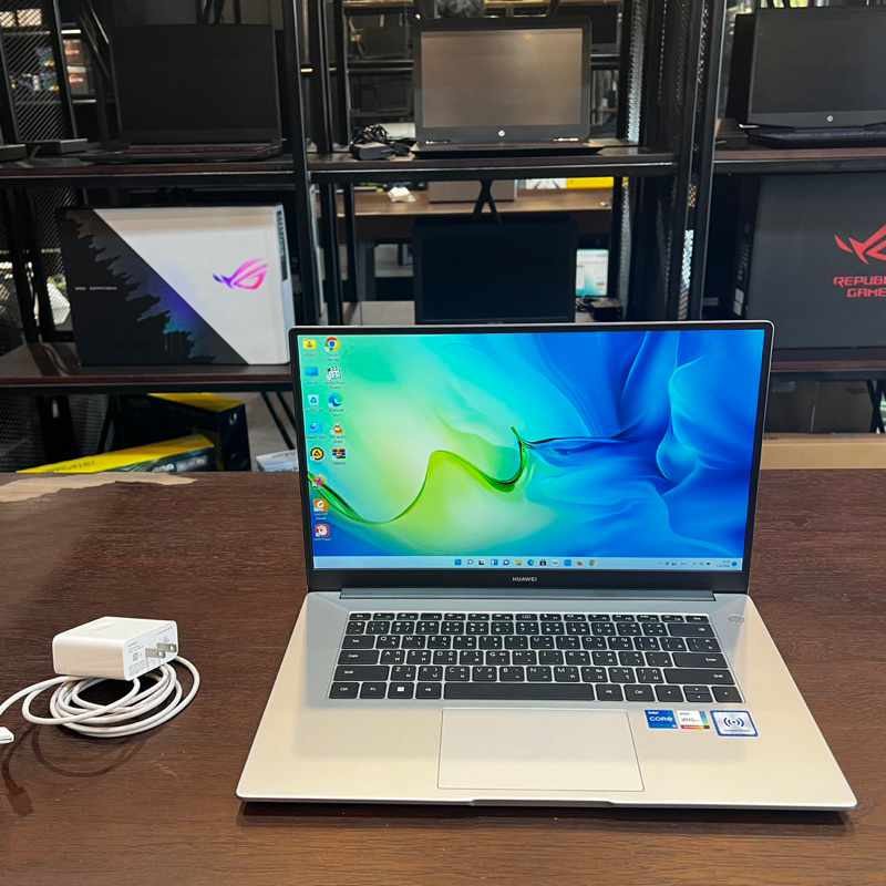 NOTEBOOK (โน้ตบุ๊ค) HUAWEI MATEBOOK D15 BOHRD-WDH9C (MYSTIC SILVER ...