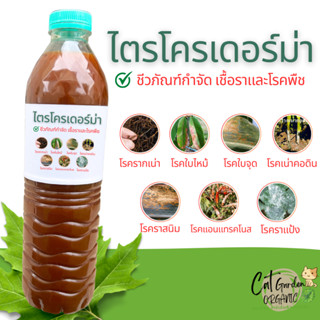 ไตรโคเดอร์มา Trichoderma เชื้อราไตรโคเดอร์มา กำจัดโรคเชื้อรา หัวเชื้อไตรโคเดอร์มา เข้มข้นพิเศษ 600 cc.