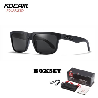 KDEAM KD332 แว่นตากันแดด Polarized UV400 สําหรับขี่จักรยานเดินป่าตกปลาตั้งแคมป์ KD332-C1สินค้าพร้อมส่งจากไทย