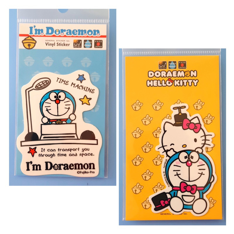 doraemon-hello-kitty-สติ๊กเกอร์-ทนแดด-ทนฝน-made-in-japan