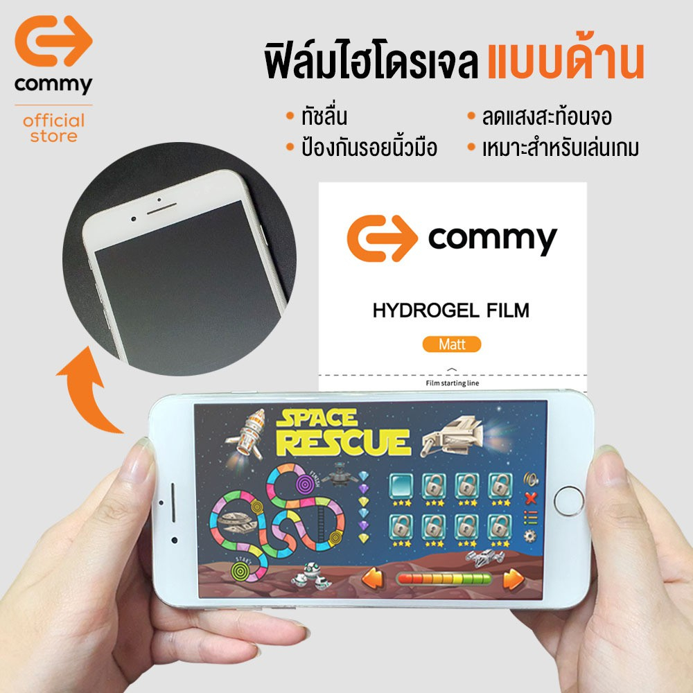 COMMY ฟิล์มไฮโดรเจล Dell Latitude 5290 2-in-1 | Shopee Thailand