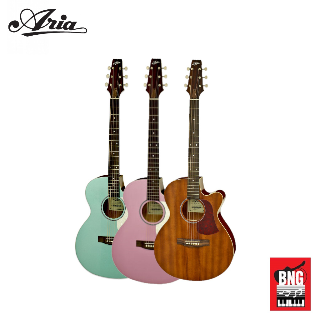 ARIA FET-R1 MSRO,AQMR,MH กีตาร์โปร่งไฟฟ้า แอเรีย ELECTRIC Acoustic