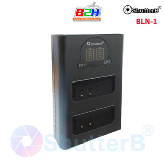 Shutter B Dual Charger BLN1 for Olympus